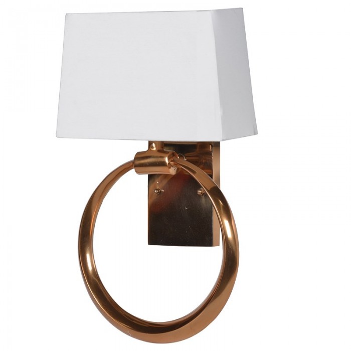 Finn Wall Lamp With White Shade - La Maison Chic