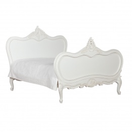 Chateau 6ft Super King French Off White Bed White Bed UK