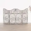 Grey-Wash Metal Fire Screen Fire Screen UK