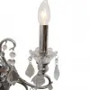 Chrome Cut Glass Wall Chandelier Wall Chandelier UK