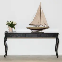 French Black Console Table Console Table UK