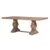 Reclaimed Wood Parquet Top Dining Table Dining Table UK