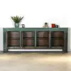 Large Chinese Style 4 Door Aged Sideboard Aged Sideboard UK
