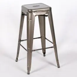 Industrial Style Metal Large Steel Bar Stool Bar Stool UK