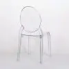 Large Clear Ghost Transparent Contemporary Dining Chair Dining Chair UK