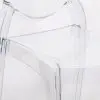 Large Clear Ghost Transparent Contemporary Dining Chair Dining Chair UK