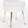 Amour Velvet Light Grey Bedroom Chair Bedroom Chair UK