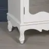 French Wardrobe White Mirrored Double Armoire Wardrobe Armoire Wardrobe UK