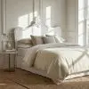 French Style White 5ft King Size Headboard Size Headboard UK