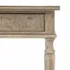 Maelin 2 Drawer Hand Carved Desk Carved Desk UK