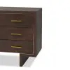 Ninon Dark Brown Ash Veneer Small Chest Of Drawers Of Drawers UK