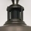 Contemporary Brushed Dark Silver Pendant Ceiling Light Ceiling Light UK