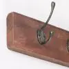 Vintage 3 Hooks Rack Wooden Wall Coat Hanger Coat Hanger UK