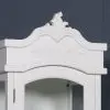 French Style White Bathroom Display Cupboard Display Cupboard UK