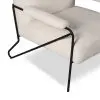 Luann Boucle Sand Occasional Chair Occasional Chair UK