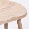Farmhouse 70cm Tractor Style Acacia Wooden Seat Rustic Bar Stool Bar Stool UK
