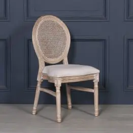 Alienor French Light Wooden Rattan Dining Chair Dining Chair UK