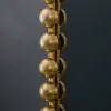Zora Bobble Oval Gold Wall Mirror Wall Mirror UK