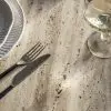 Travertine Stone Top Small Round Dining Table Dining Table UK
