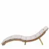 Leto Acacia Frame Sun Lounger Sun Lounger UK
