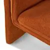 Zella Rust Chenille Armchair Chenille Armchair UK
