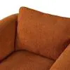 Zella Rust Chenille Armchair Chenille Armchair UK