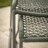 Nettie Green Steel Garden Chair With Footstool With Footstool UK