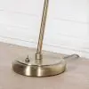 Aoife Industrial Style Stain Brass Metal Table Lamp with Shade with Shade UK