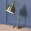 Aoife Industrial Style Stain Brass Metal Table Lamp with Shade with Shade UK