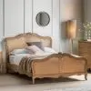 Weathered Super King 6ft French Style Rattan Bed Rattan Bed UK