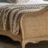 Weathered Super King 6ft French Style Rattan Bed Rattan Bed UK