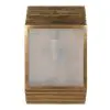 Rionagh Metal Brass Wall Light With Frosted Glass Frosted Glass UK