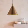 Lexi Antique Brass Pendant Ceiling Light Ceiling Light UK