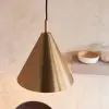 Lexi Antique Brass Pendant Ceiling Light Ceiling Light UK