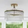 Paloma Antique Brass Ceiling Light Ceiling Light UK