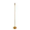 Reginald Portable Rechargeable Aged Brass Floor Lamp Base Lamp Base UK