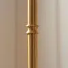 Reginald Portable Rechargeable Aged Brass Floor Lamp Base Lamp Base UK