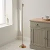 Reginald Portable Rechargeable Aged Brass Floor Lamp Base Lamp Base UK