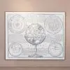 Extra Large Hessian 180cm Astronomical Framed Print Framed Print UK