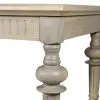 Yves Elm Rectangular Dining Table With Carved Legs Carved Legs UK