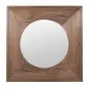 Solstice Walnut Statement 115cm Wall Mirror Wall Mirror UK
