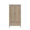 Oak Bobbin 2 Door Wardrobe Door Wardrobe UK
