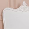 5ft French Chateau King Size Mahogany Off White Painted Bed Painted Bed UK