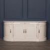Aged French Distressed Cream Sideboard Cream Sideboard UK