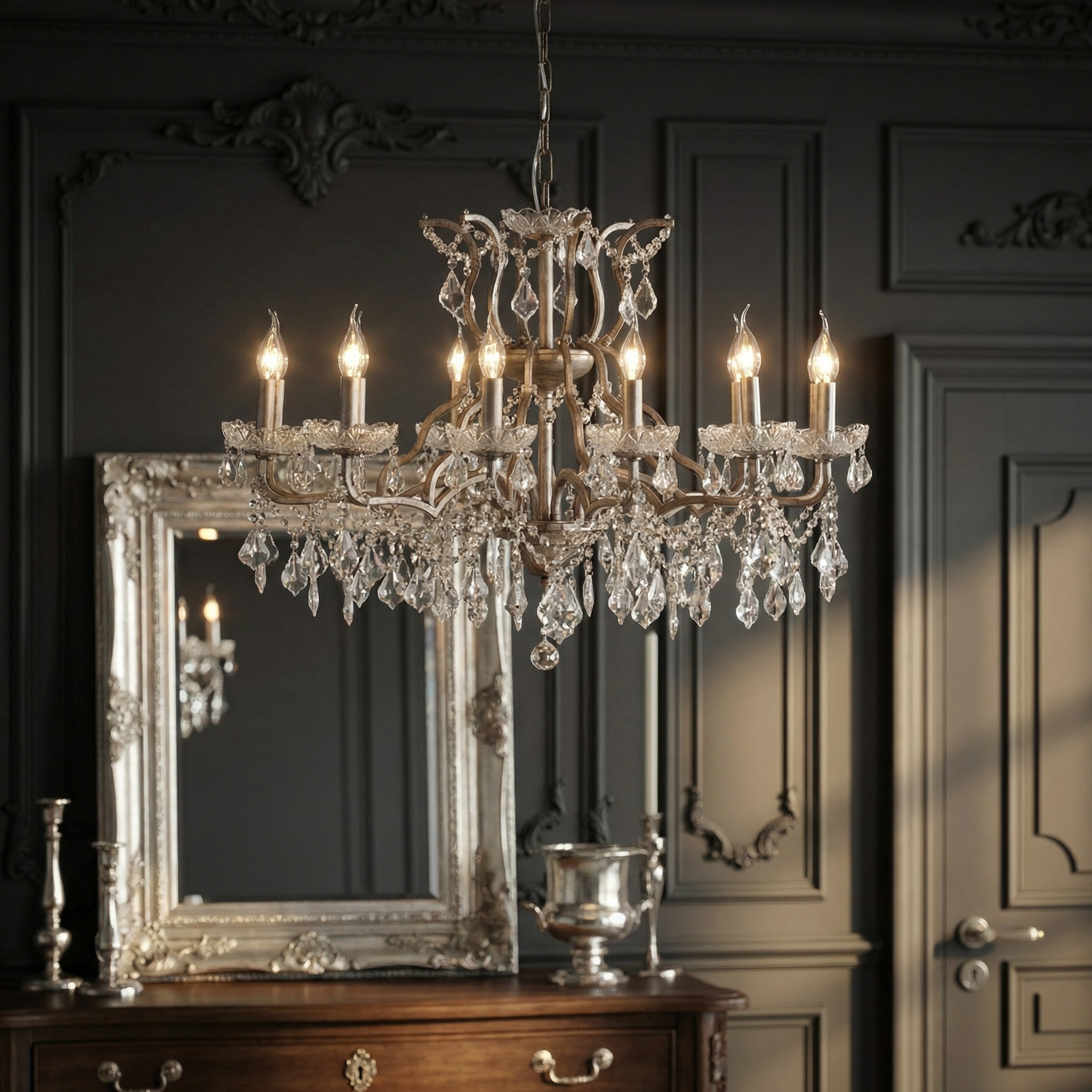 Glass Chandelier UK