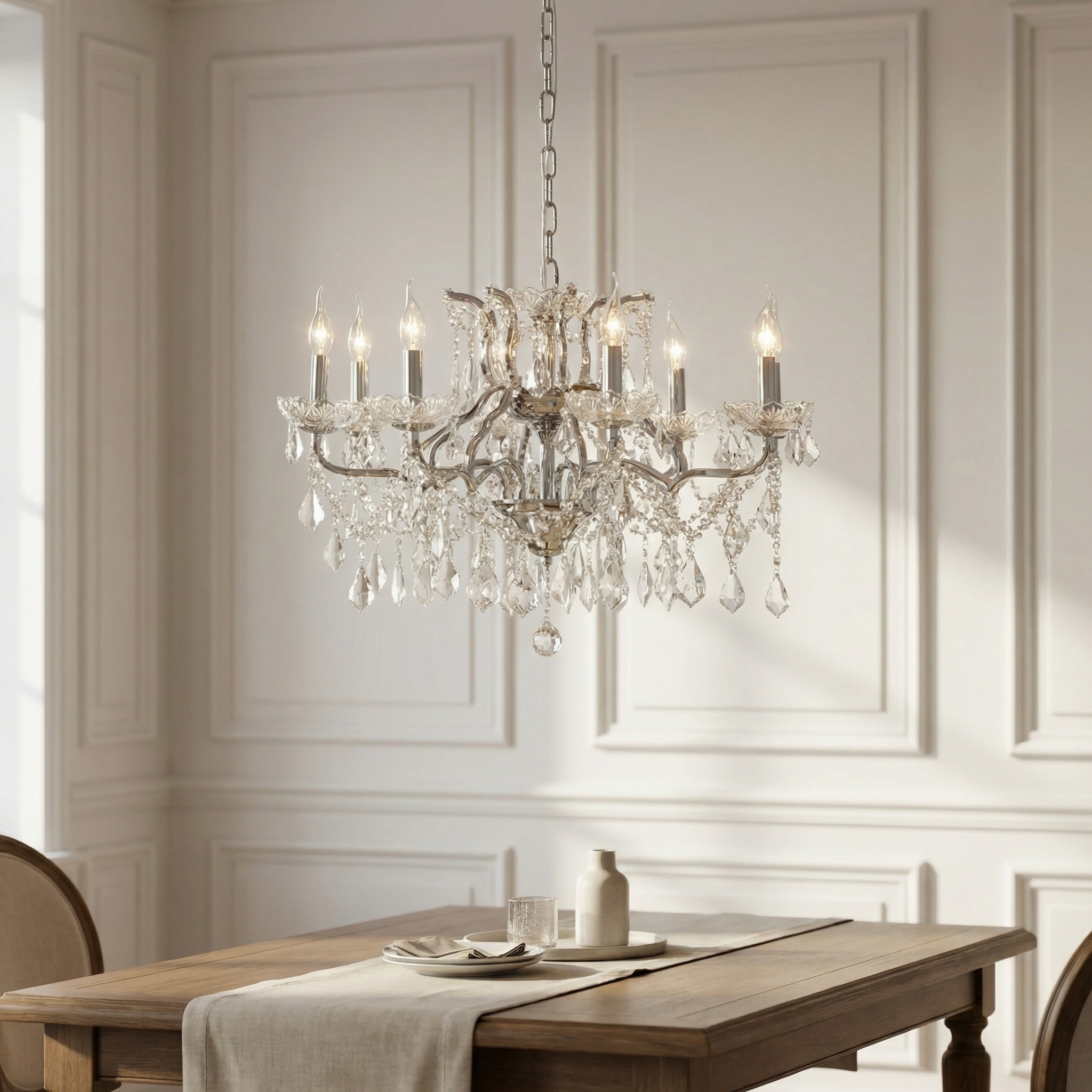 Glass Chandelier UK