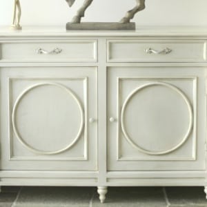Rustic Distressed Sideboard UK