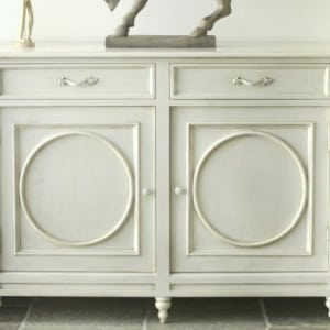 Rustic Distressed Sideboard UK