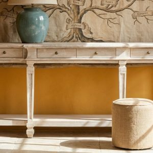 Acacia Wooden Console