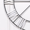 Large Silver Numerals Skeleton Clock Skeleton Clock UK